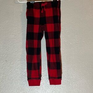 Little Girls plaid pajama pants